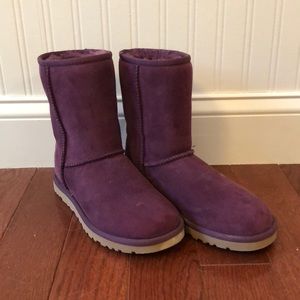 Purple Classic Short UGGs